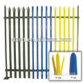 pvc palisade fence